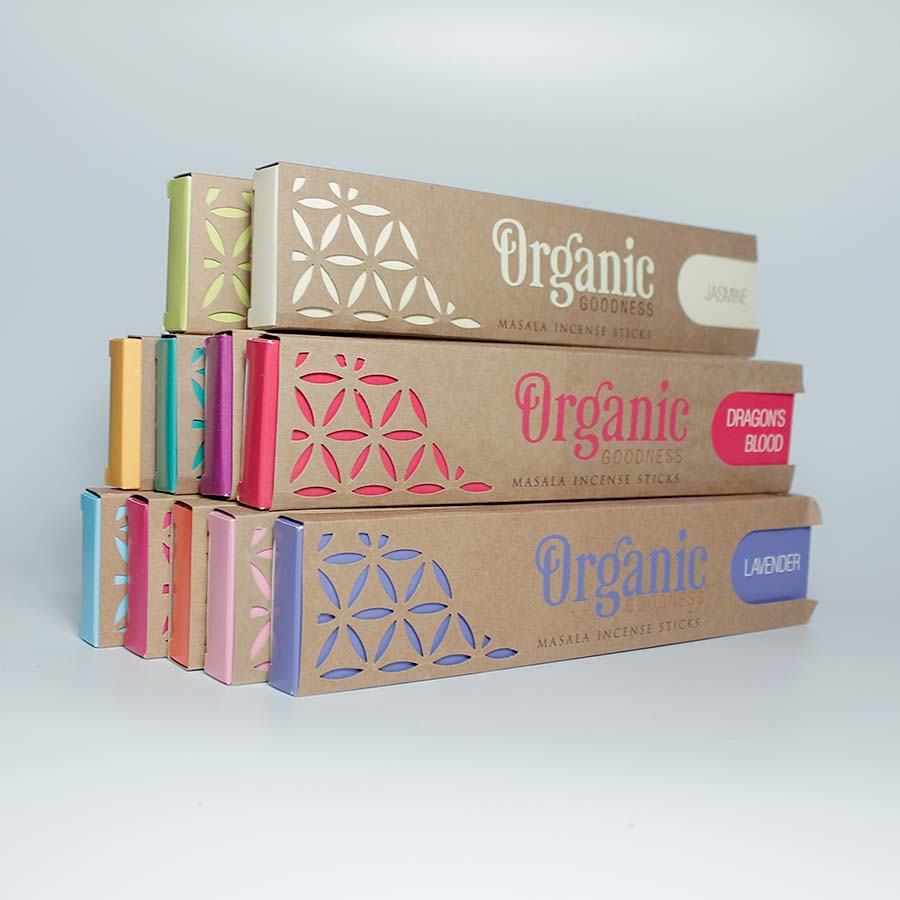 Organic Goodness Incense Sticks - SONG100 - Uneeka