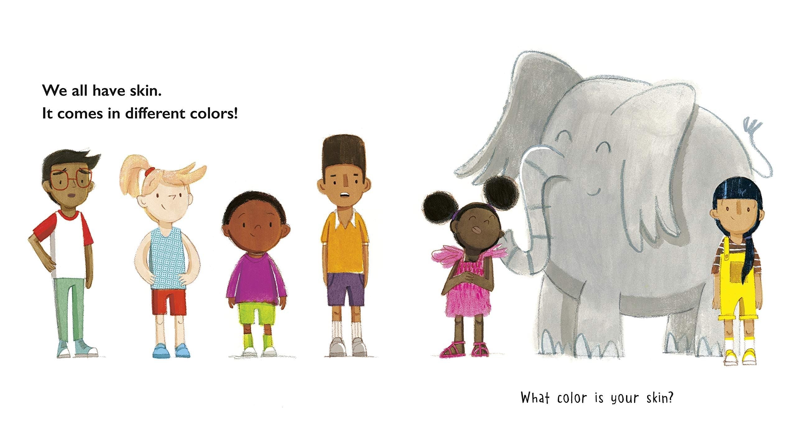 Our Skin: A First Conversation About Race Children's Book - B056096 - Uneeka