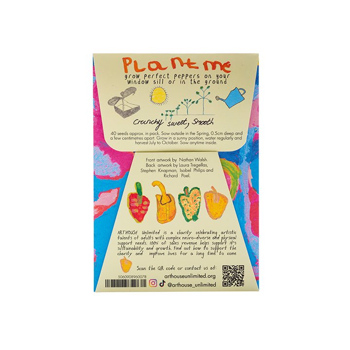 Packet Of Sweet Pepper Seeds - SEEDS001 - Uneeka