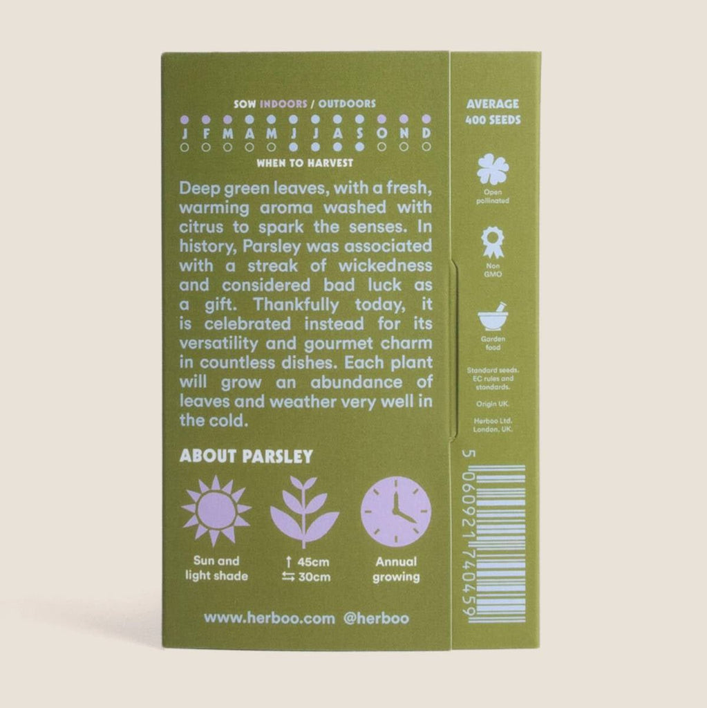 Parsley Seed Pack - HS041 - Uneeka