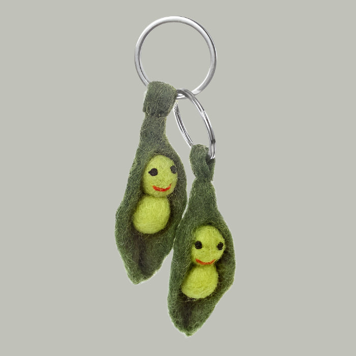 Peas in a Pod Friendship Keyrings - KRPIAP - Uneeka
