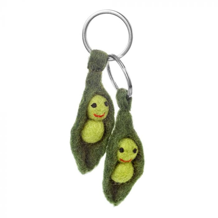 Peas in a Pod Friendship Keyrings - KRPIAP - Uneeka