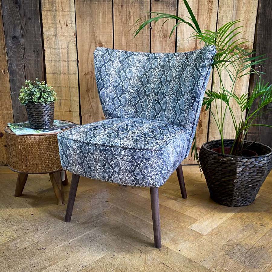 Phoebe Upholstered Fabric Occasional Chair - Made To Order - J Brown Chamonix - 293 Linen - PHOEBE - Uneeka