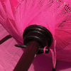 Pink Bali Sun Parasol With Pole Joint - MB77 - Uneeka