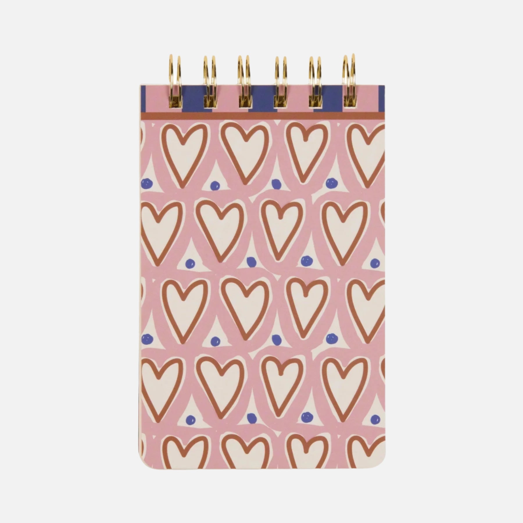 Pink Heart Flip Notebook - PPS56 - 2041EU - Uneeka