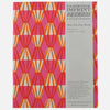 Pink & Orange Threadwork Plain Paper Slim Exercise Book - EXB THR pink - Uneeka
