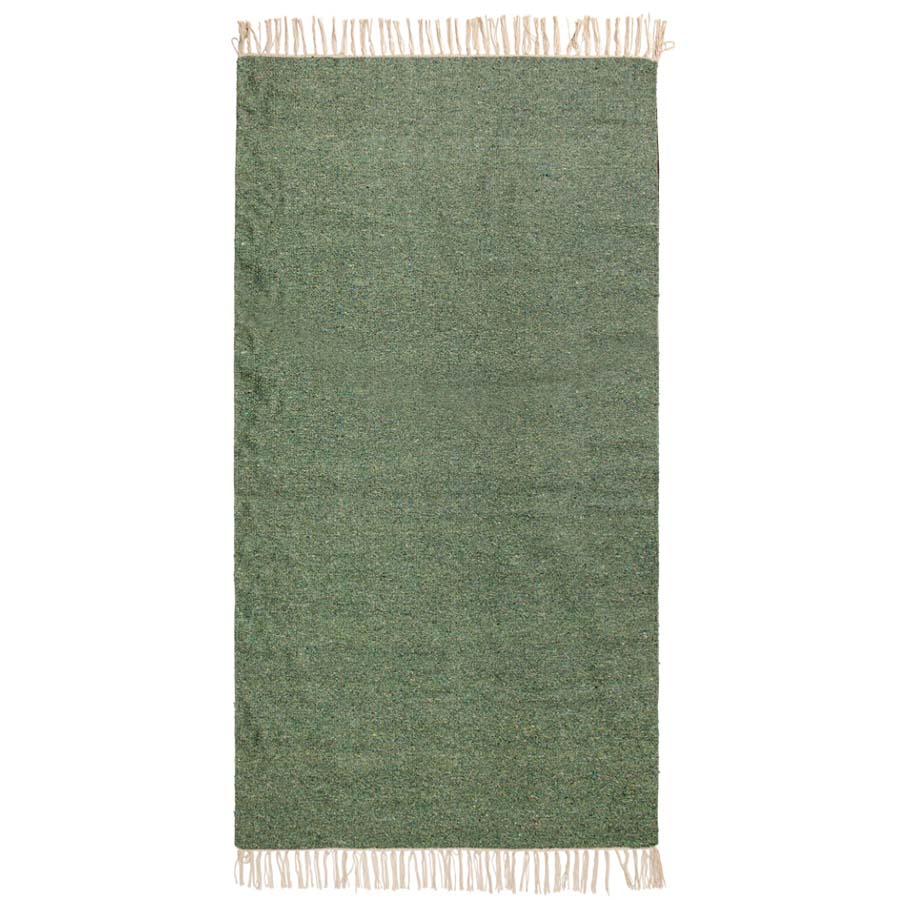 Plain Recycled Yarn 90 x 150 Rug - R18035OL - Uneeka