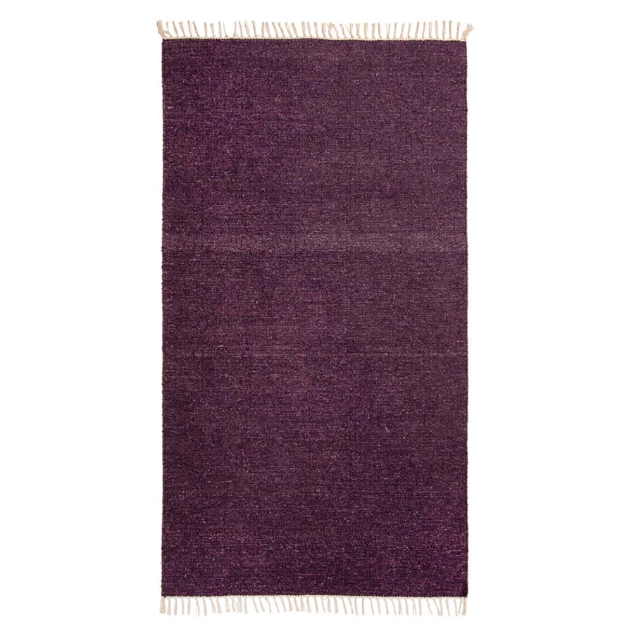 Plain Recycled Yarn 90 x 150 Rug - R18035P - Uneeka