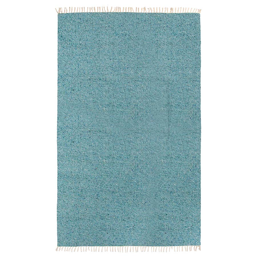 Plain Recycled Yarn Rug 120 x 180cm - R18046TQ - Uneeka