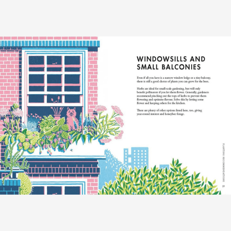 Planting For Honeybees Gardening Book - B034209 - Uneeka