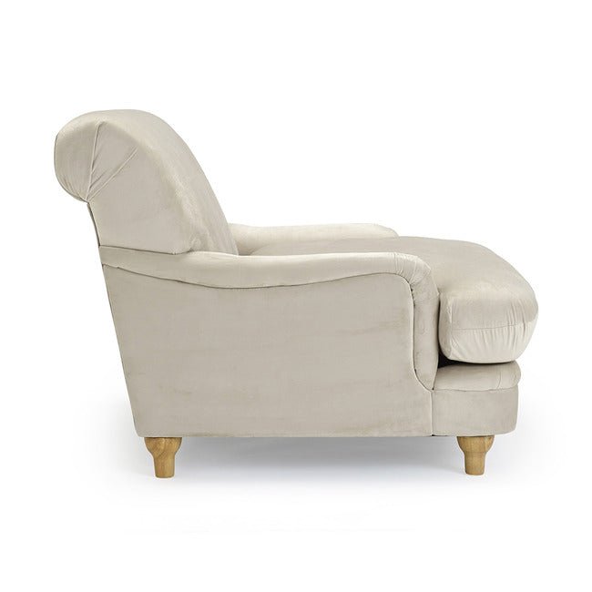 Ploughman Chair in Beige - PLUMPBEIGE - Uneeka