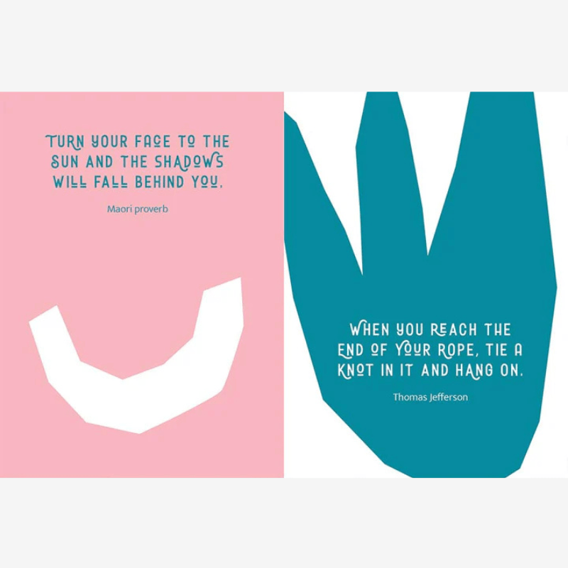 Positivity For Every Day Quote Book - B053341 - Uneeka