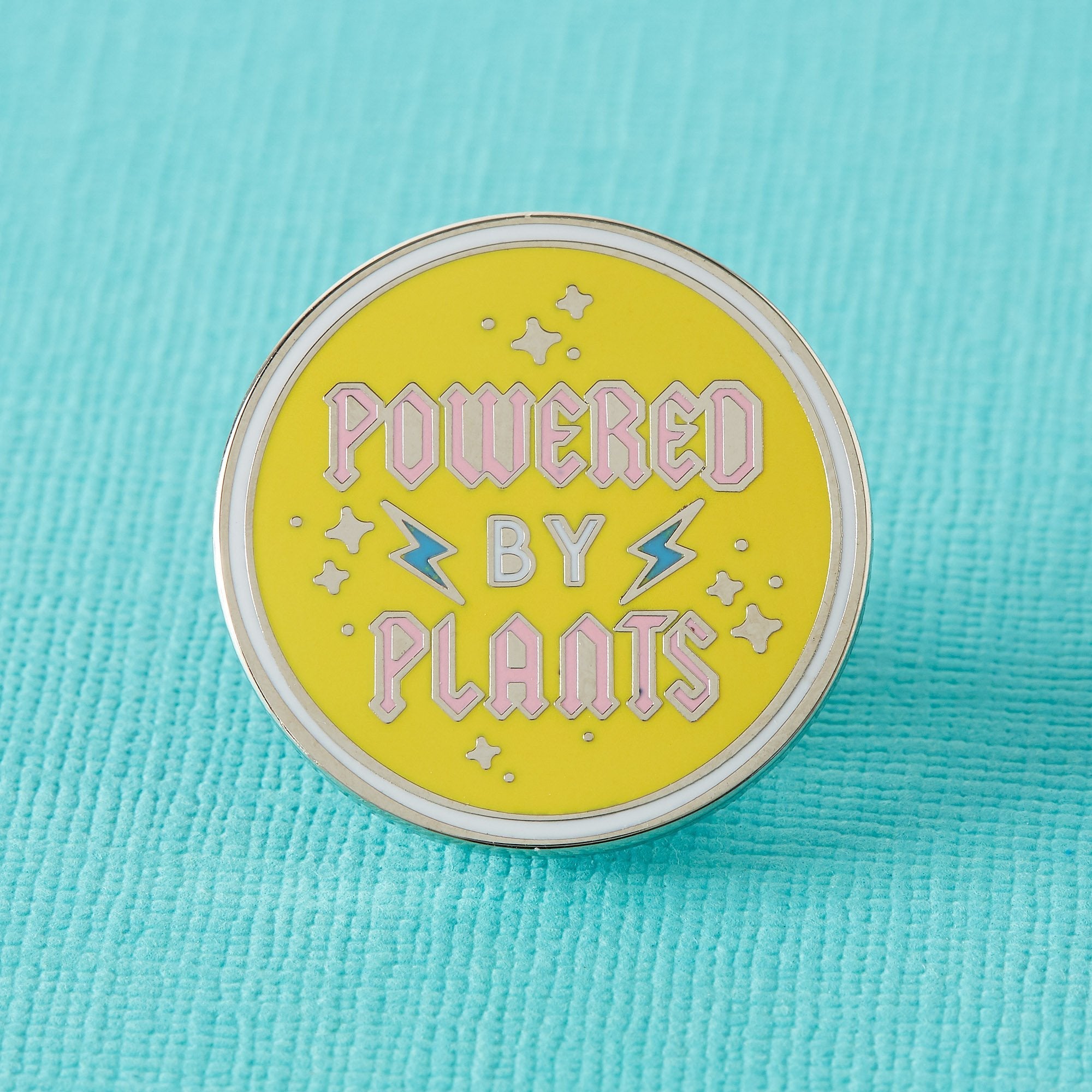 Powered By Plants Enamel Pin - EP585 - Uneeka