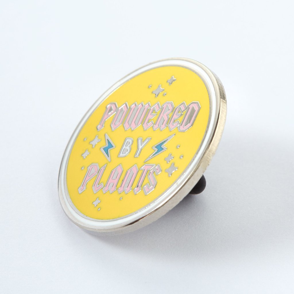 Powered By Plants Enamel Pin - EP585 - Uneeka
