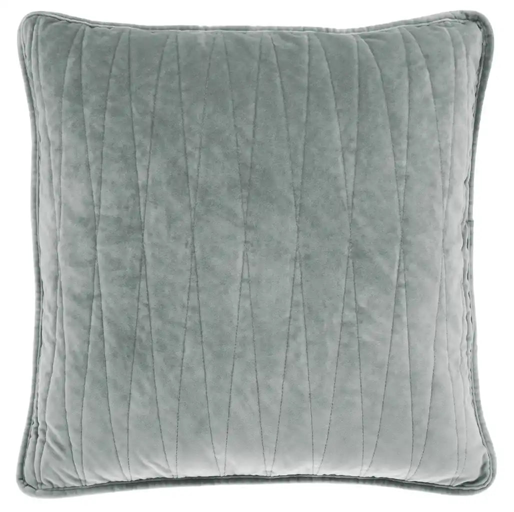 Slate Grey Velvet Cushion - EMPCG-F - Uneeka