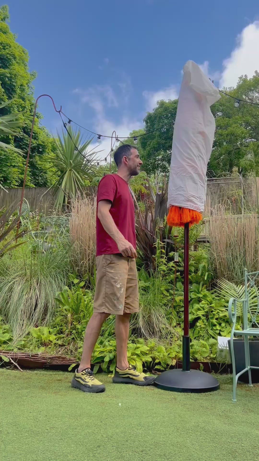 Bali Sun Parasol With Pole Joint - Uneeka