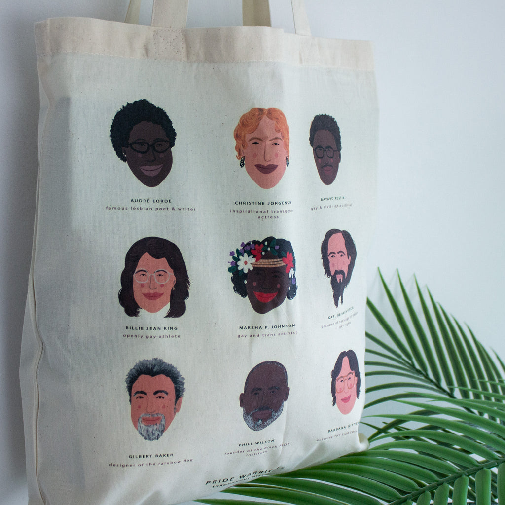 Pride Warriors Illustrated Tote Bag - Pride Warriors - Uneeka