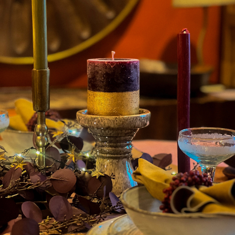 St Eval Candles and a range of Uneeka candle holders and tableware