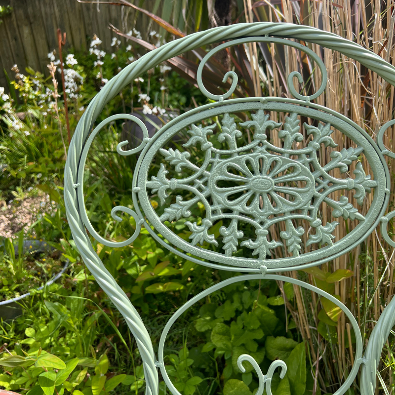 Rounded Sage Green Outdoor Garden Set - 1558 - Uneeka