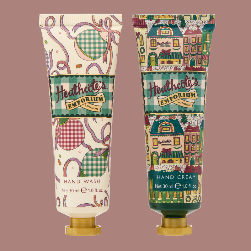 Heathcote's Emporium Velvet Cosmetic Bag Gift Set - FG5058 - Uneeka