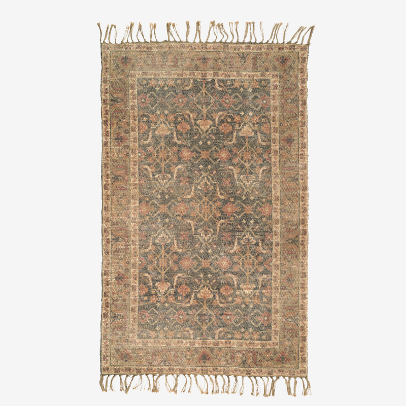 Classic Printed Border Rug - LERUGXL - Uneeka