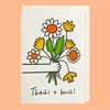 Thanks A Bunch Mini Card - APS386 - Uneeka