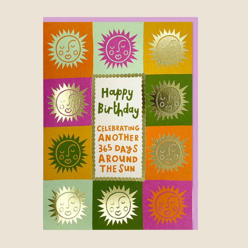 Another 365 Days Around the Sun Birthday Card - DYD04 - Uneeka