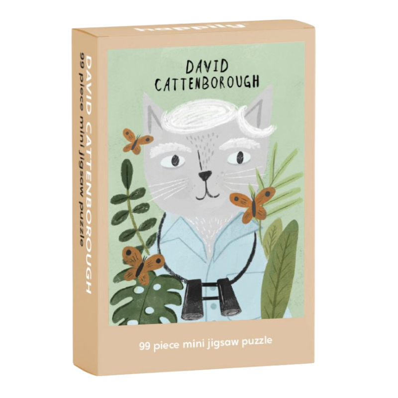 99 Piece David Cattenborough Mini Jigsaw - B075363 - Uneeka