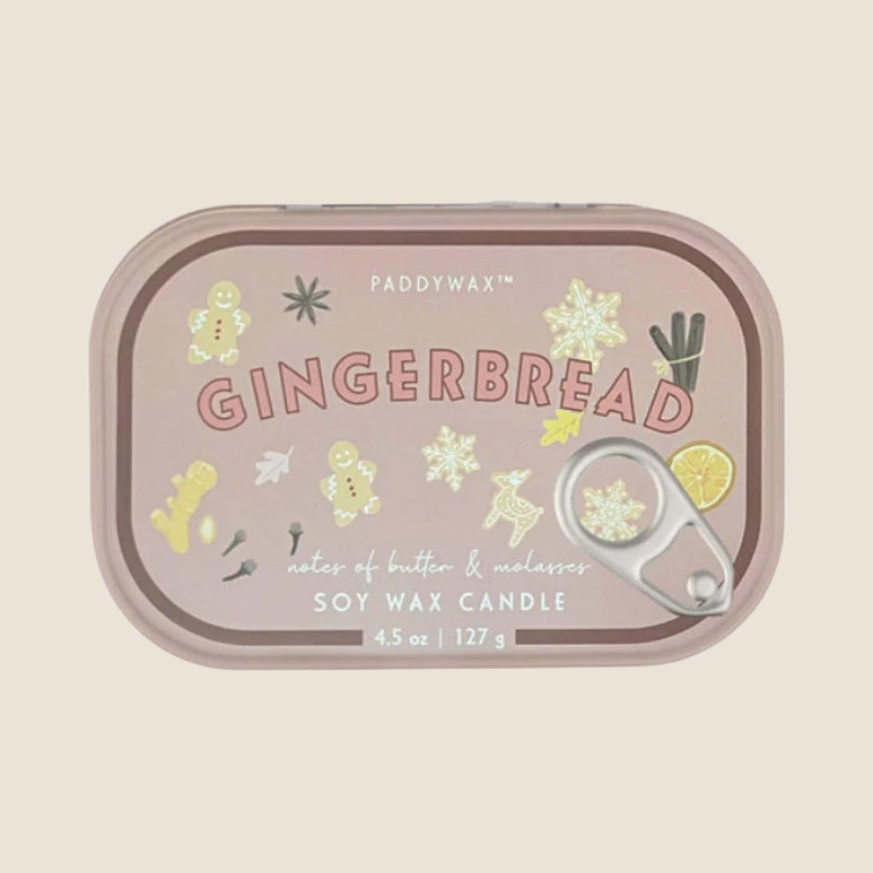 Two Wick Bistro Tin Candle Gingerbread - BIS0407EU - Uneeka