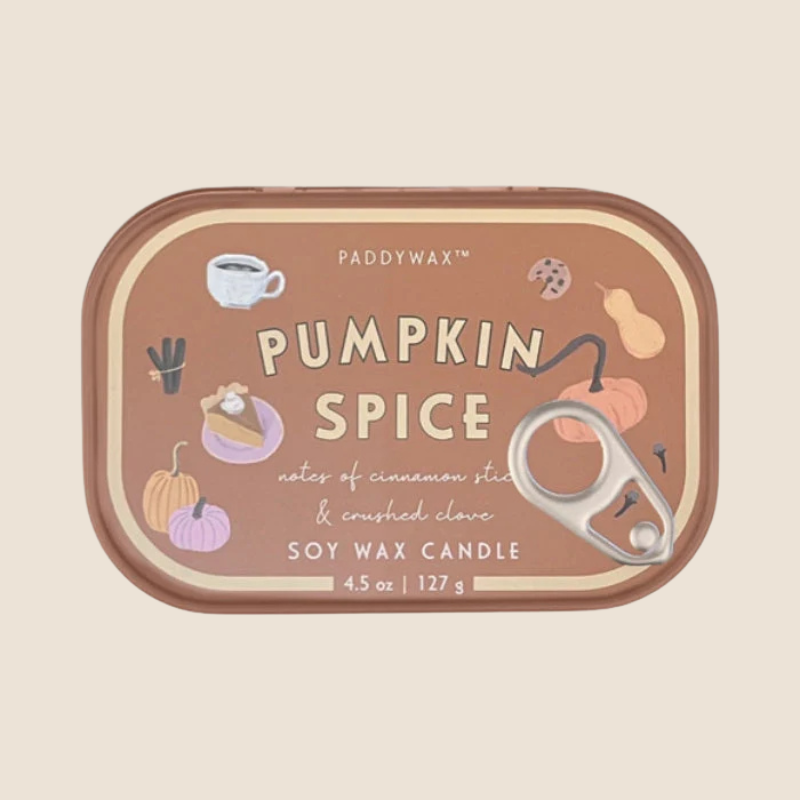 Two Wick Bistro Tin Candle Pumpkin Spice - BIS0408EU - Uneeka