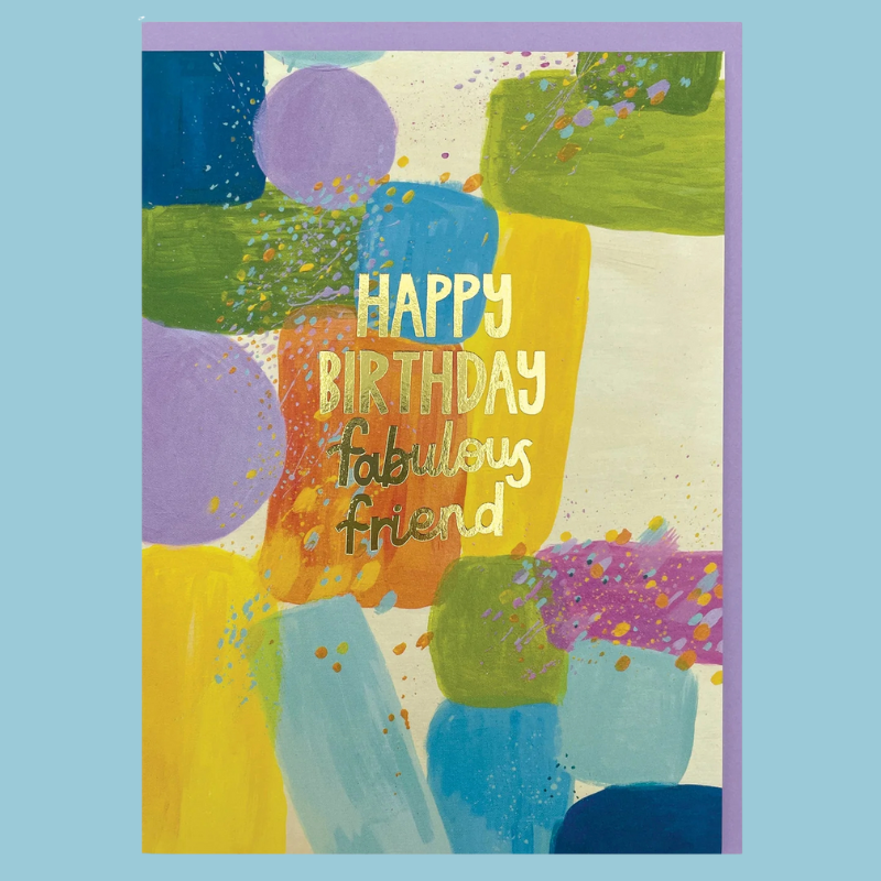 Fabulous Friend Birthday Card - CAN030 - Uneeka