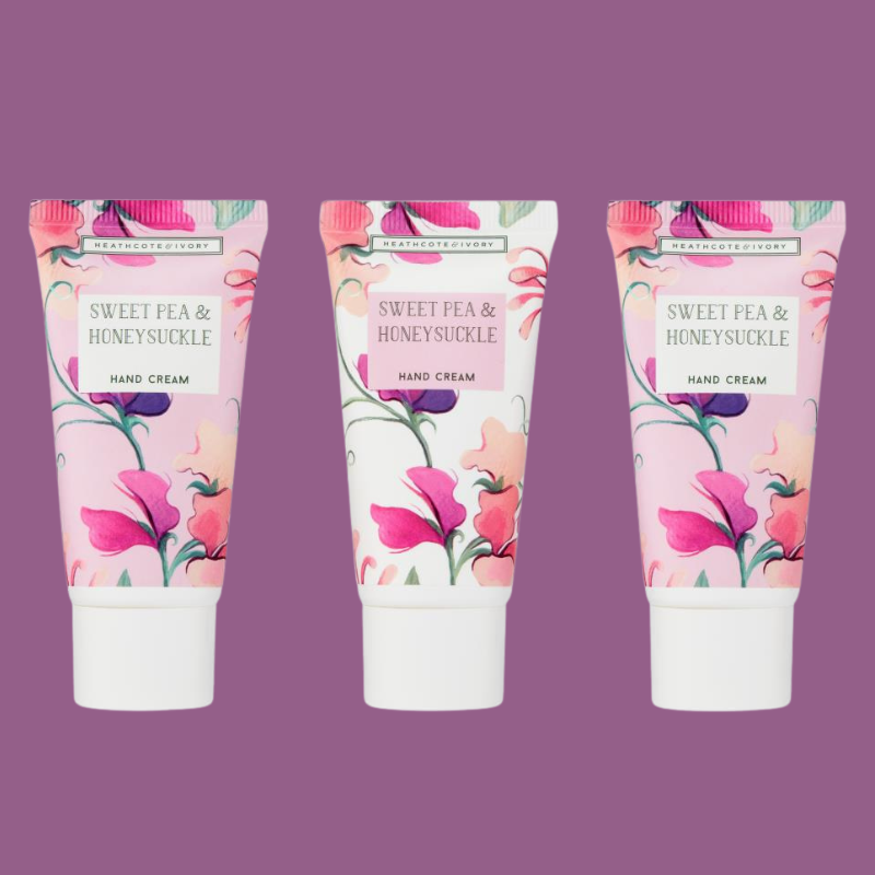 Sweet Pea & Honeysuckle Hand Cream Trio - FG2337 - Uneeka