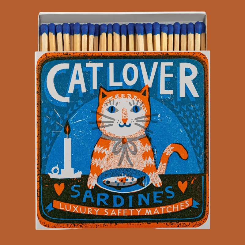 Cat Lover Decorative Matchbox - B321 - Uneeka