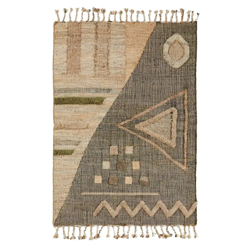 Geometric Abstract Shape Rug - PBLRUGXXL - Uneeka