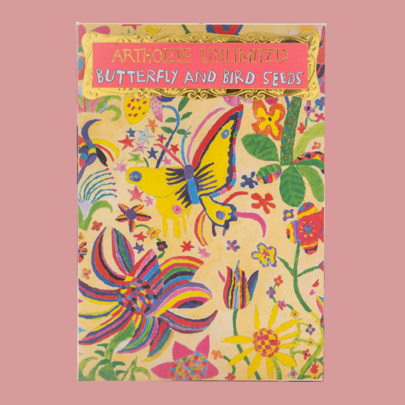Arthouse Packet Of Butterfly & Bee Friendly Seeds - SEEDS011 - Uneeka
