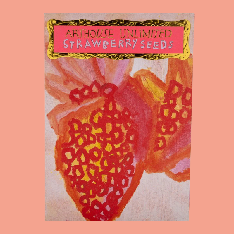 Arthouse Packet Of Strawberry Seeds - SEEDS007 - Uneeka