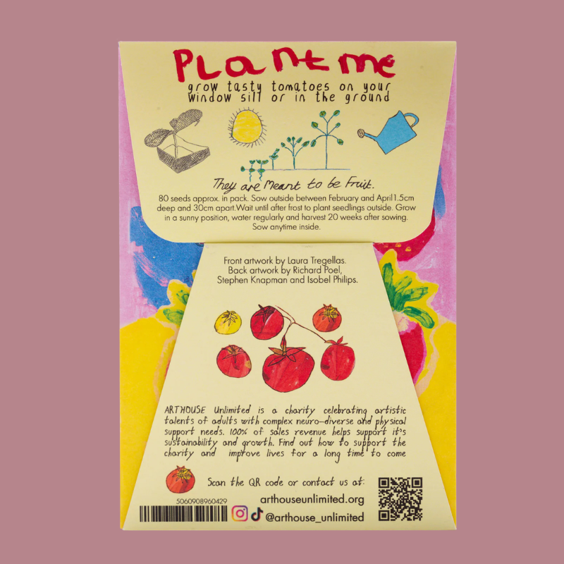 Arthouse Packet Of Tomato Seeds - SEEDS005 - Uneeka