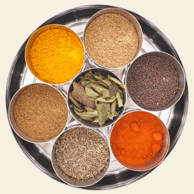 Indian Spice & Blend Tin - TIN-INDIA-SARI - Uneeka