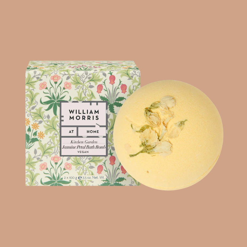 William Morris Kitchen Garden Bath Bomb - FG5576 - Uneeka