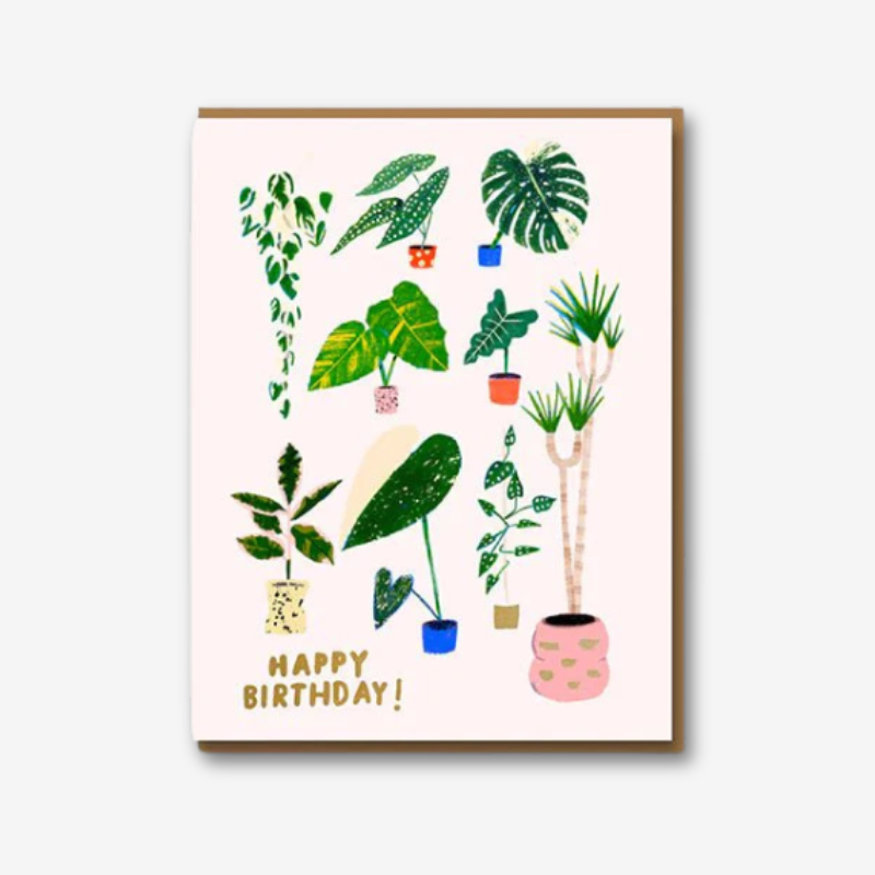 Garden Party Birthday Greetings Card - 1057 - Uneeka