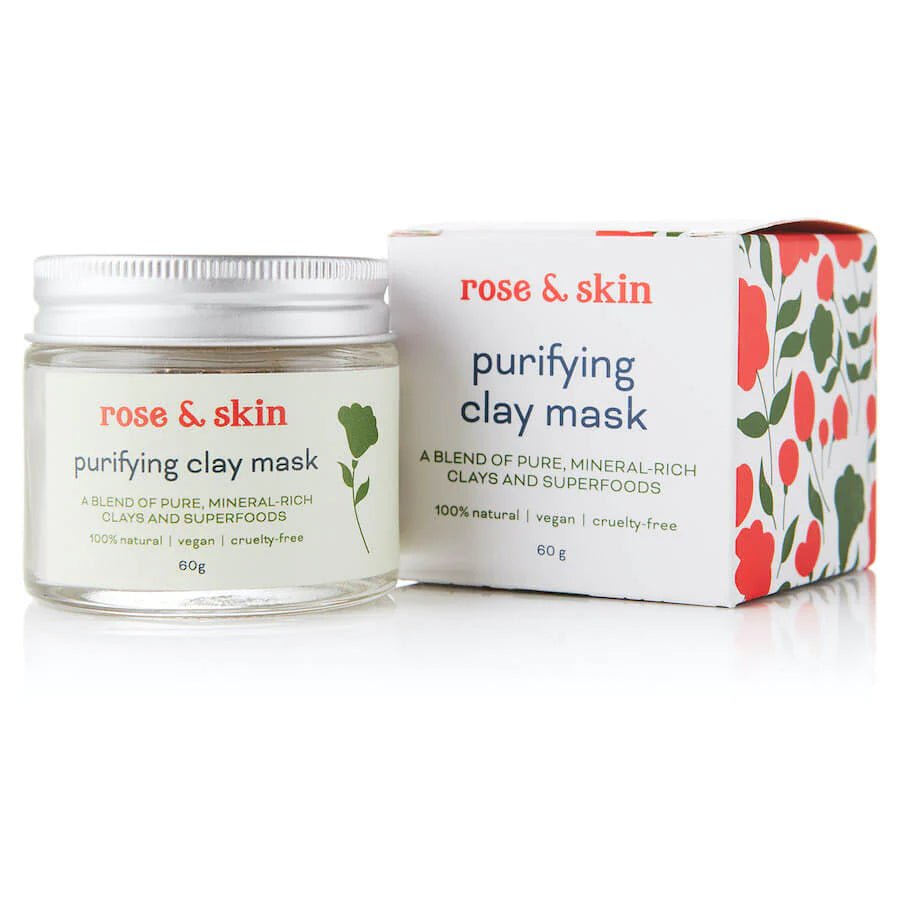 Purifying Facial Clay & Superfood Mask - Purifying Clay Mask - Uneeka