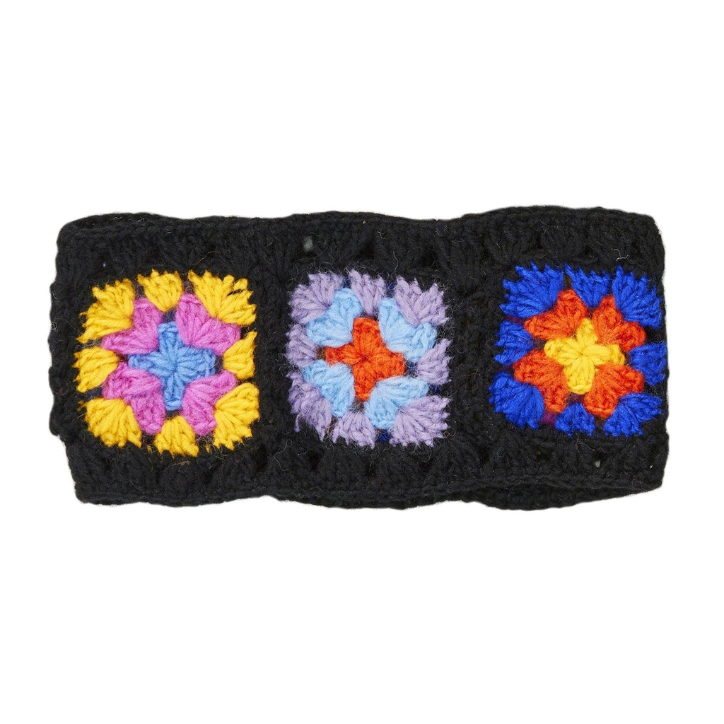 Rainbow Crochet Tile Headband - HB1BK - Uneeka