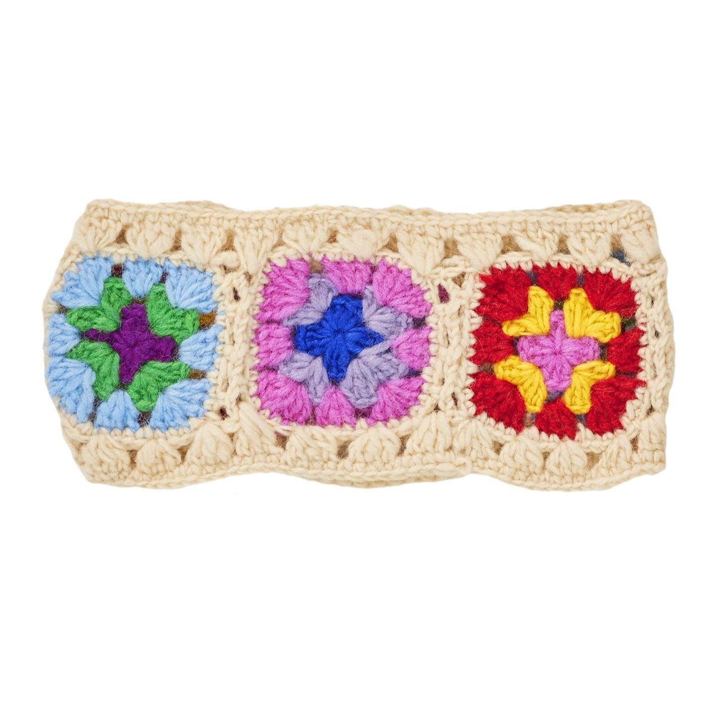 Rainbow Crochet Tile Headband - HB1C - Uneeka