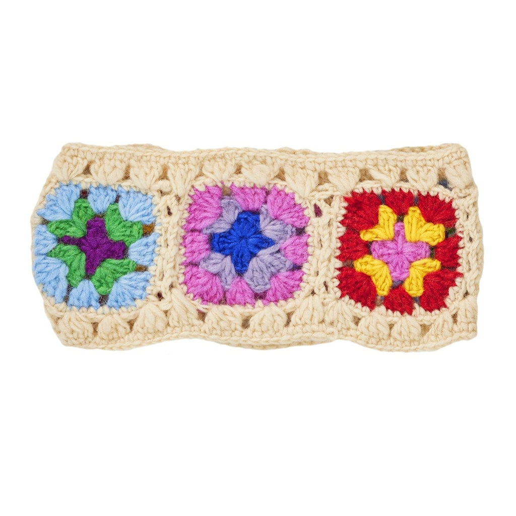 Rainbow Crochet Tile Headband - HB1C - Uneeka