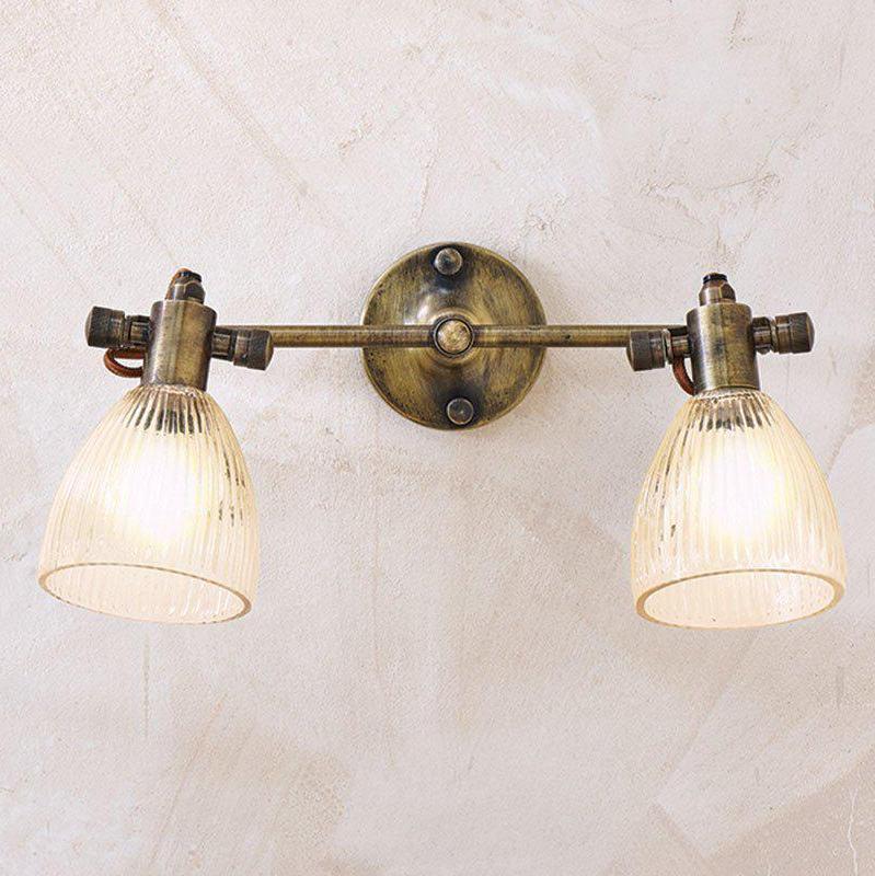 Rarni Antique Brass Double Wall Light - RL4201 - Uneeka