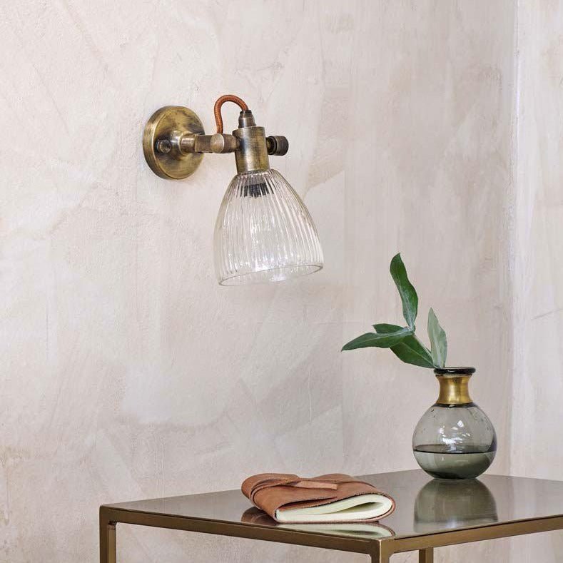 Rarni Antique Brass Single Wall Light - RL4101 - Uneeka