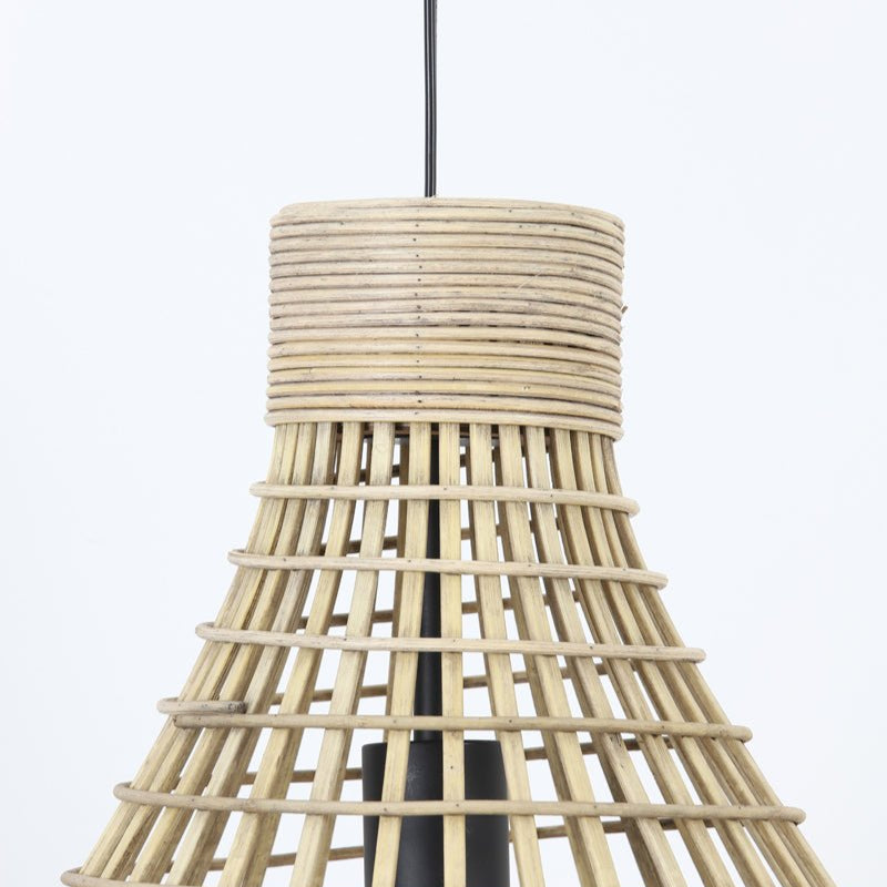 Rattan Natural Hanging Lamp - 2944184 - Uneeka