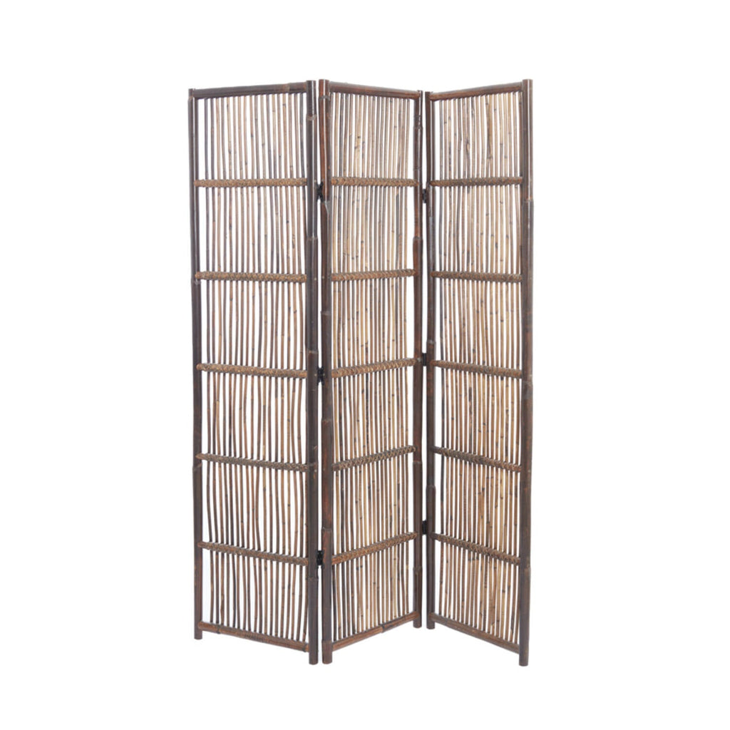 Rattan Wood Room Divider - 6790433 - Uneeka