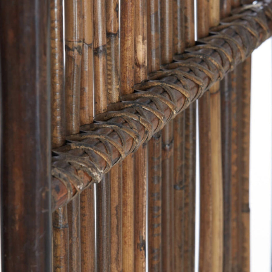 Rattan Wood Room Divider - 6790433 - Uneeka