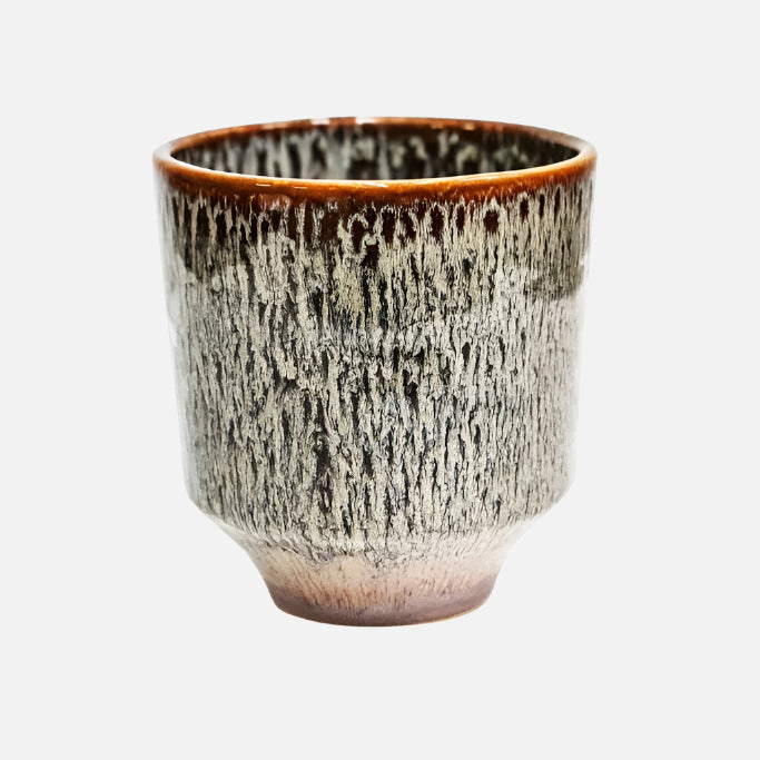 Reactive Glaze Mixed Tone Plant Pot - RGMOP13 - Uneeka
